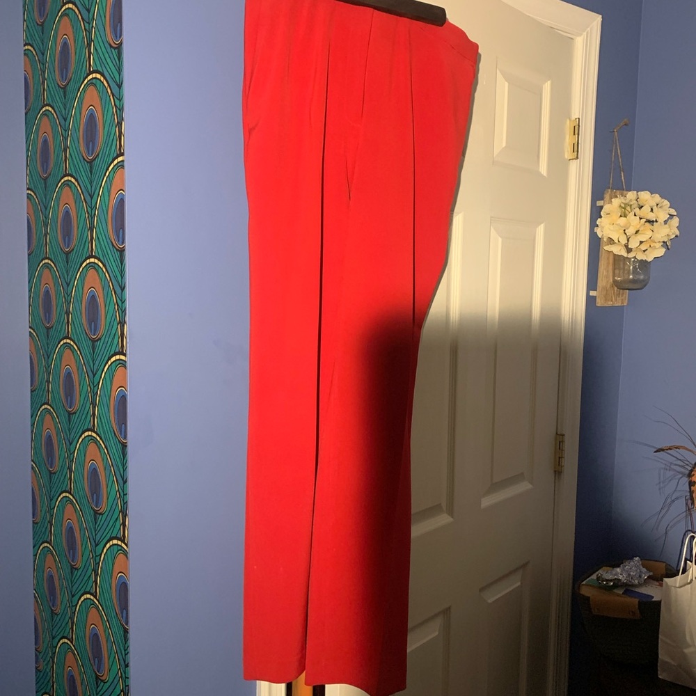 H&M Bold Scarlet Women's Trousers